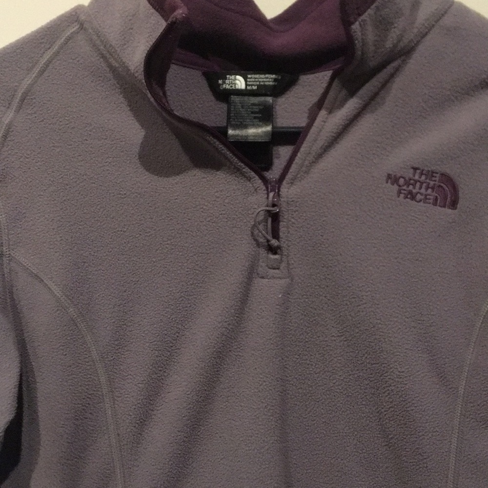 North Face Fleece quarter zip